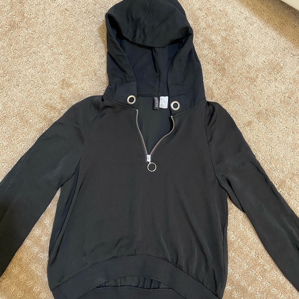 Black hoodie
